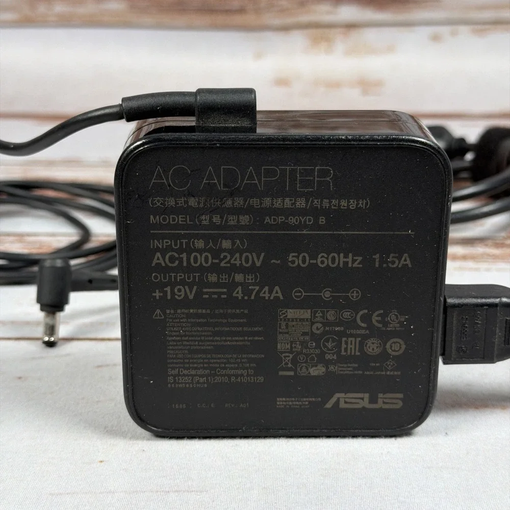 Genuine Asus ADP-90YD B AC Adapter Charger 19V 4.74A 90W Power Supply OEM Tested